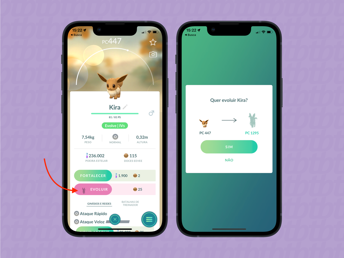 Como evoluir Eevee  Pokémon GO 