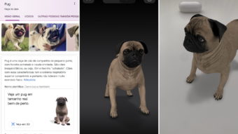 Google traz mais animais 3D em realidade aumentada na busca