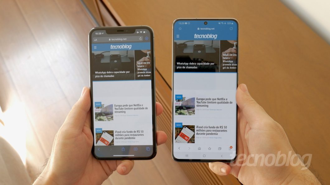 iPhone 11 Pro Max vs. Galaxy S20 Ultra