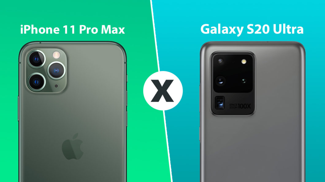 Comparativo: iPhone 11 Pro Max ou Galaxy S20 Ultra