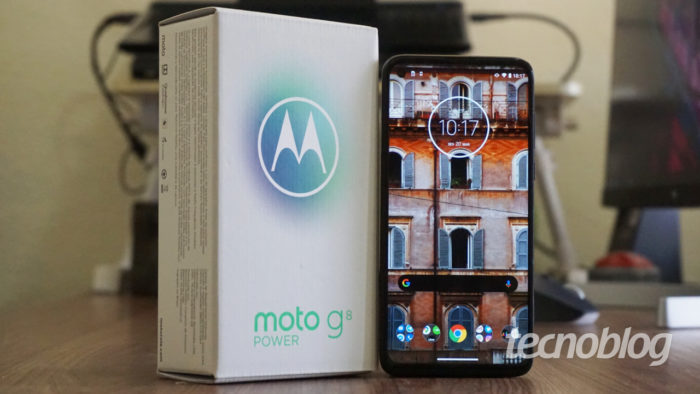 Motorola Moto G8 Power (Imagem: Tecnoblog)