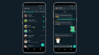 WhatsApp libera modo escuro para todos no Android e iPhone