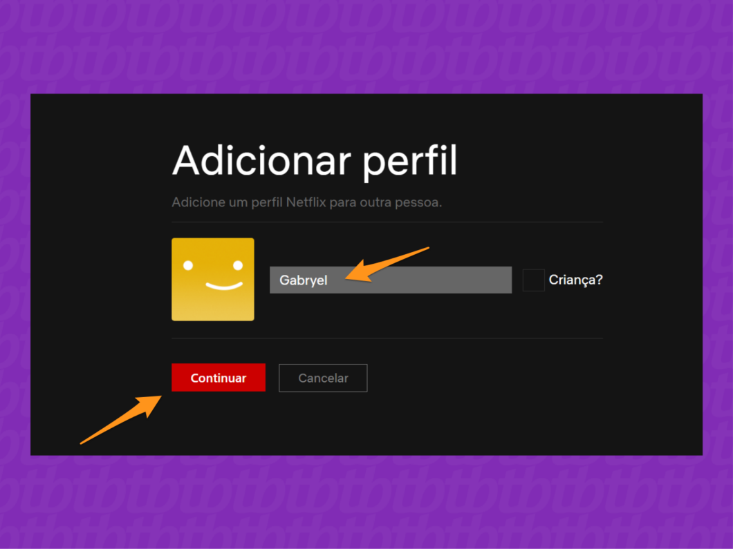 Como criar um perfil na Netflix pelo desktop