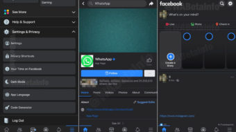 Facebook prepara modo noturno no app para iPhone e iPad