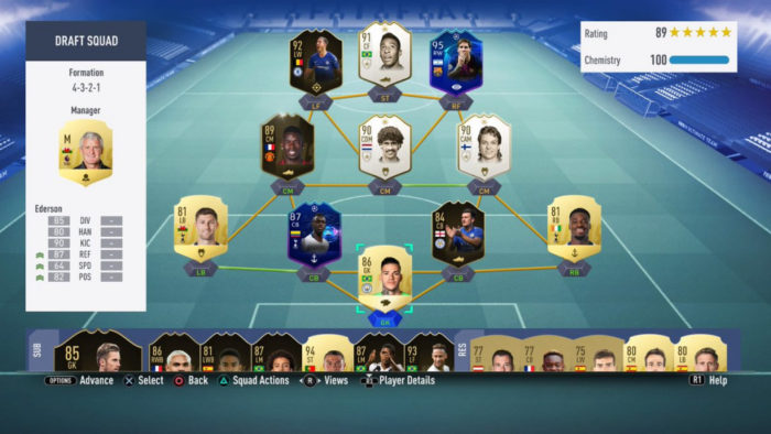 EA / FIFA 19 / como funciona draft fifa 19