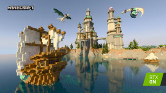 Minecraft RTX com ray tracing chegará para Windows em beta