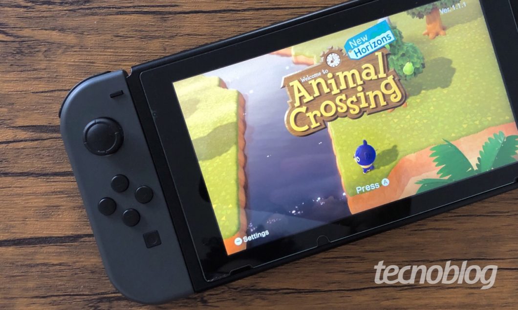 A physical version of Animal Crossing: New Horizons will be sold in Brazil (Image: Lucas Lima/Tecnoblog)