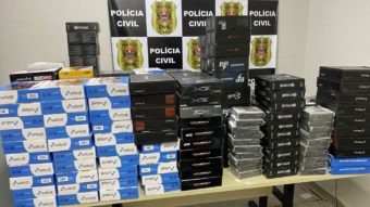 Polícia apreende 4,5 mil unidades de TV Box para IPTV pirata em SP