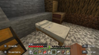 Como fazer uma cama no Minecraft