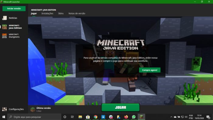 Minecraft Dungeons ganhará período de teste gratuito no Nintendo Switch