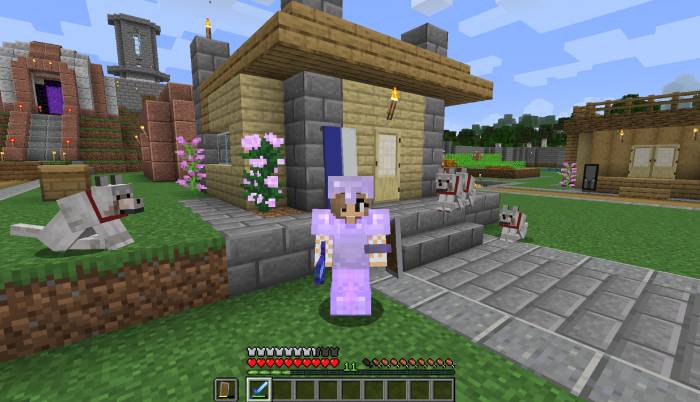 Espadinhas Game Jogo de Blocos Minecraft