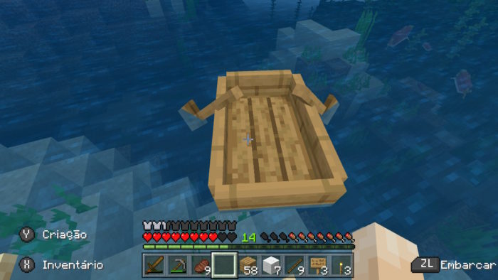 Como fazer um barco no Minecraft [Bote] / Felipe Vinha / Reprodução