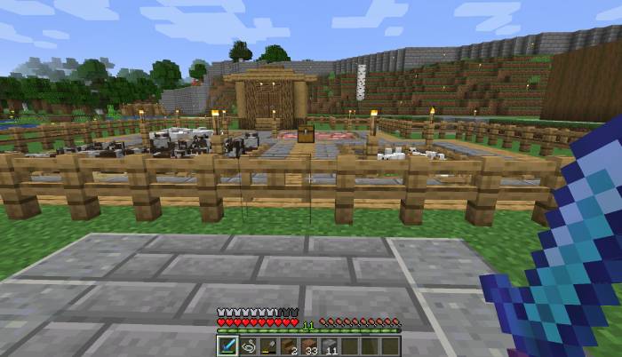 Como fazer uma cerca no Minecraft [paredões, portas e portões]