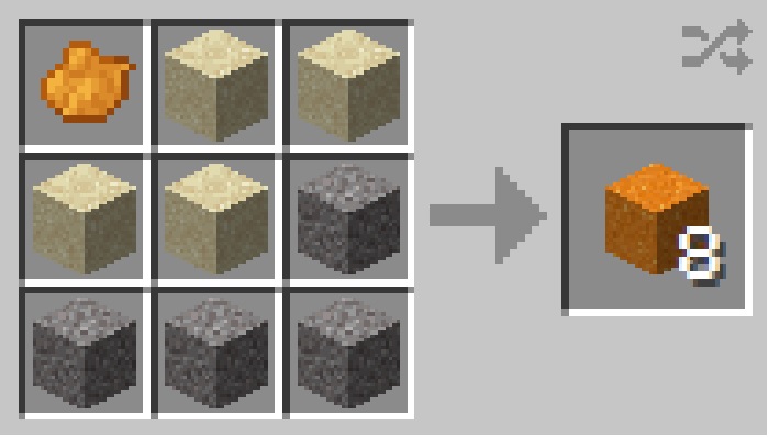 como fazer blocos de concreto no minecraft / Leandro Kovacs / Screenshot