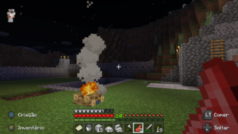 Como fazer uma fogueira no Minecraft