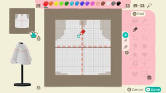 Como criar customizações em Animal Crossing New Horizons?