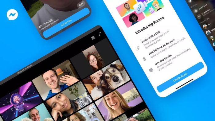 Facebook Messenger Rooms, concorrente do Zoom, é lançado para todos