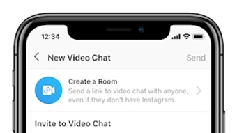 Instagram agora suporta chamadas de vídeo do Messenger Rooms