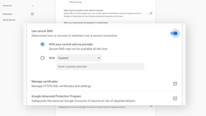 Google Chrome 83 traz ajustes de DNS e avisos de privacidade