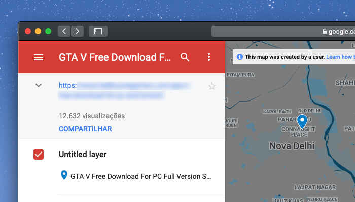GTA 5 dentro do Google Maps