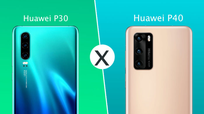 Huawei P30 vs Huawei P40