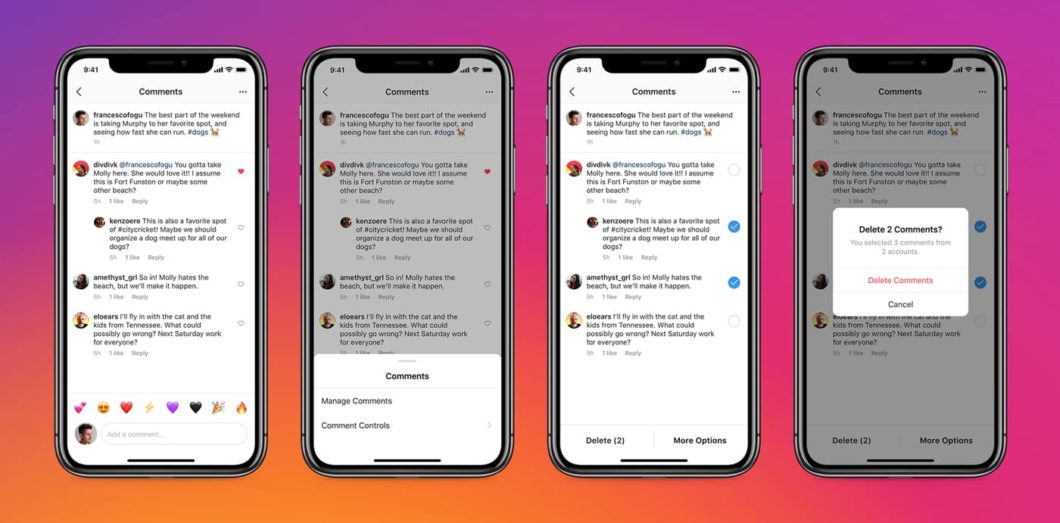 Usuários do Instagram para Android e iPhone poderão apagar mais de um comentário ao mesmo tempo na rede social (Foto: Divulgação/Instagram)