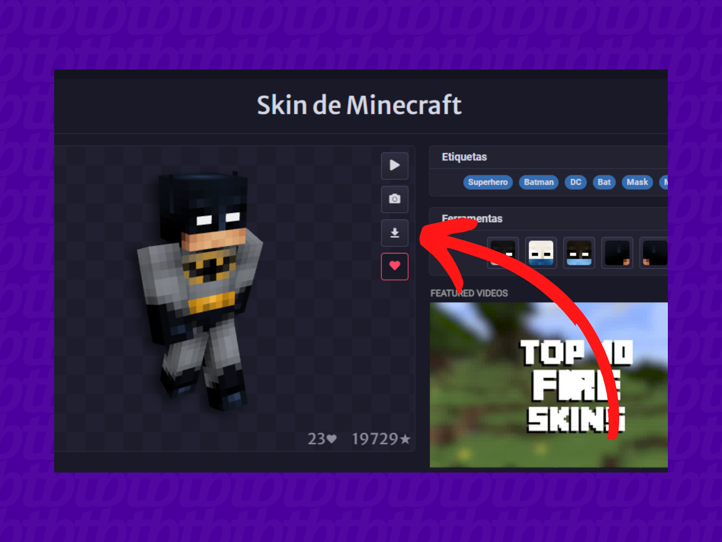 Como colocar skins no Minecraft