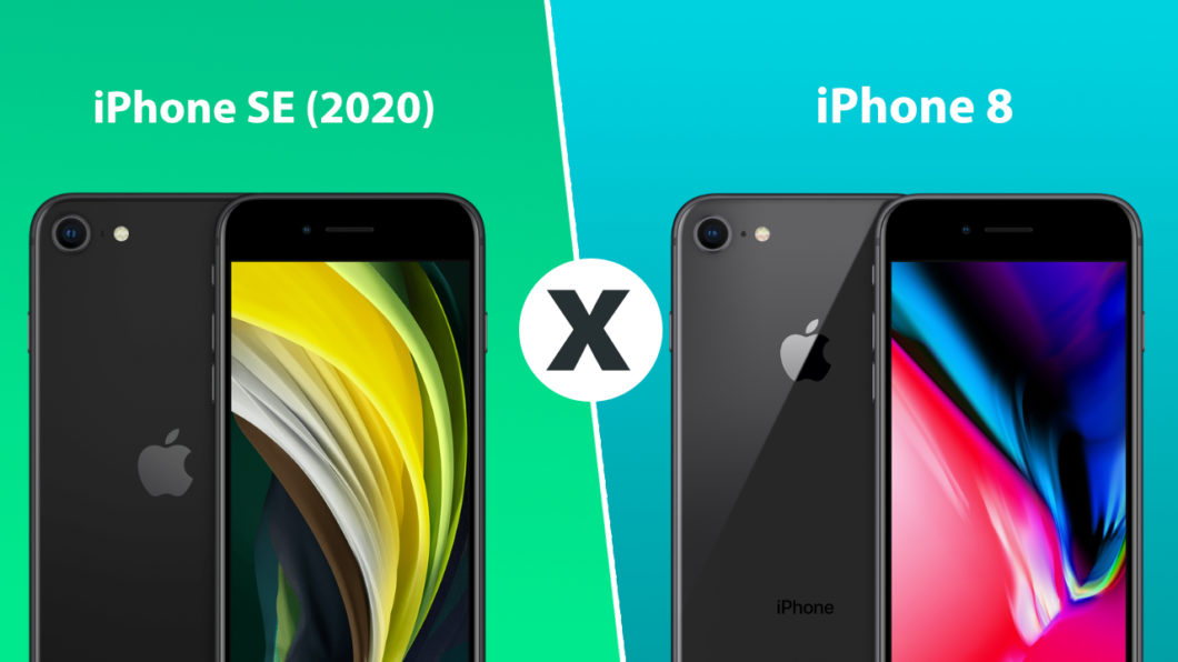 comparativo iPhone SE (2020) com o iPhone 8 / Lucas Lima / Reprodução