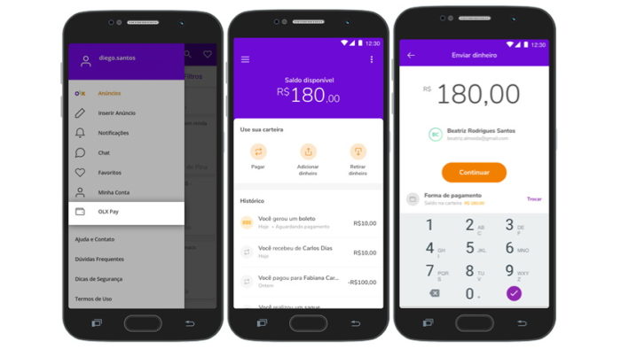 OLX Pay é uma carteira digital para vendedores e compradores