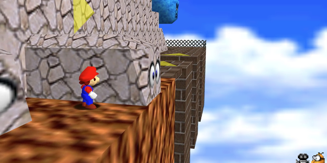 super mario 64 menor