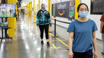 Amazon usa realidade aumentada em armazéns para manter distanciamento