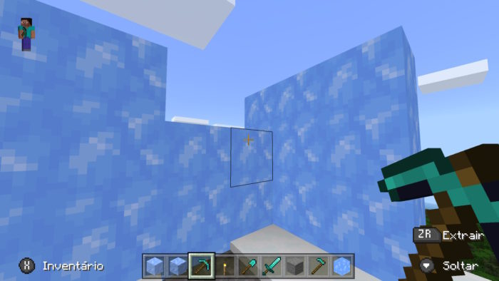 gelo azul minecraft