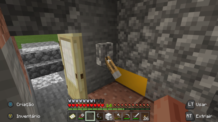 How to make a lever in Minecraft