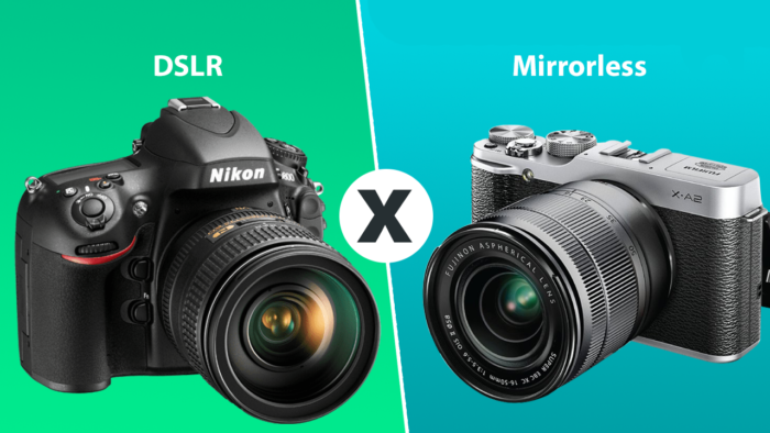 DSLR ou Mirrorless, qual câmera escolher?