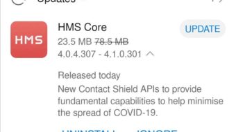 Huawei: atualização no HMS Core leva Contact Shield a celulares da marca (Foto: Reprodução/XDA-Developers)