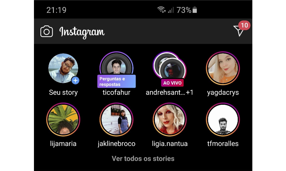 Instagram testa botão para ver todos os stories