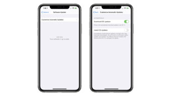 iOS 13.6 beta permite desativar instalação automática de atualizações