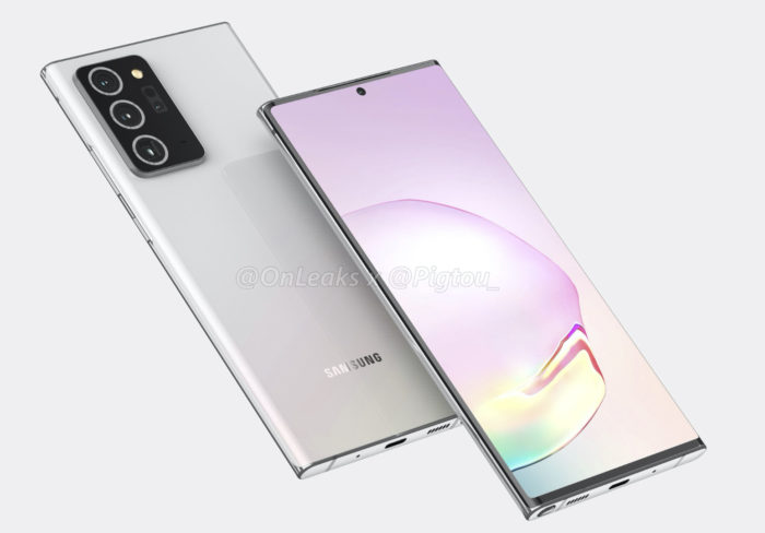 Samsung Galaxy Note 20 Plus (Foto: OnLeaks/Pigtou)