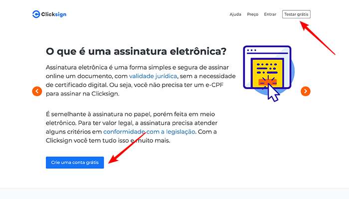 ERPVoalle  Assinatura eletrônica de documentos 