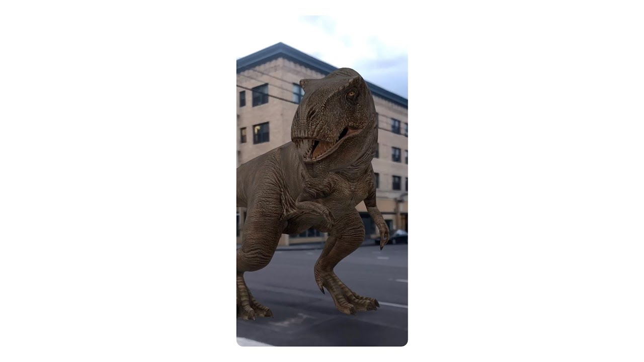 Google traz T-Rex e mais dinossauros 3D de Jurassic World à busca