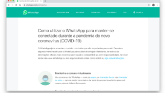 WhatsApp lança vídeos, infográficos e áudios com dicas aos usuários
