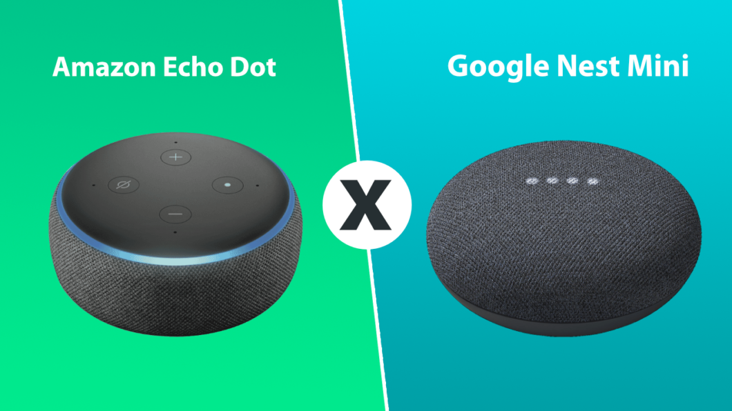 Amazon Echo Dot ou Google Nest Mini - Comparativo