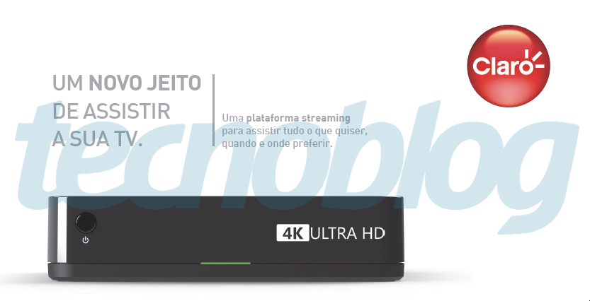 Apresentação do Streaming Box da Claro