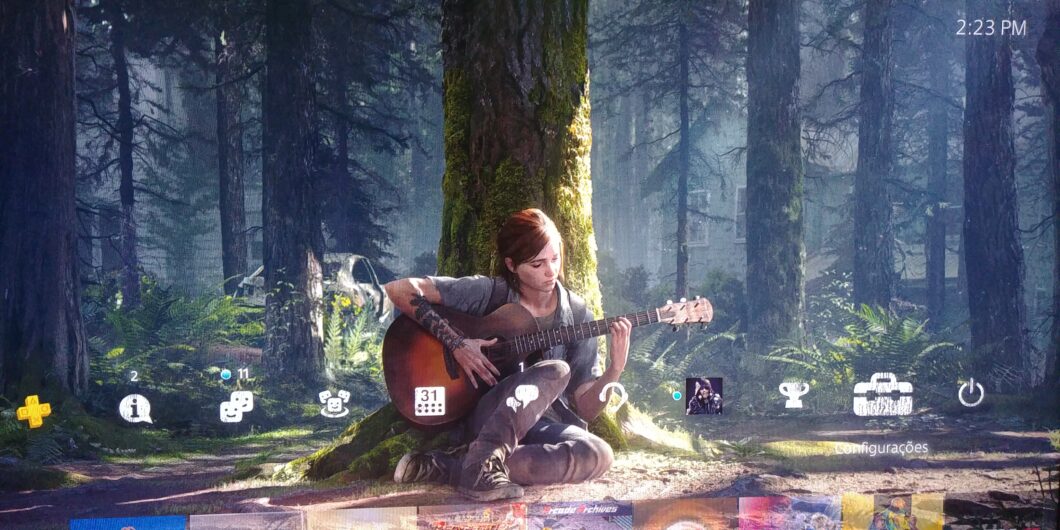 Imagem tema PS4 - The Last of Us àrt II