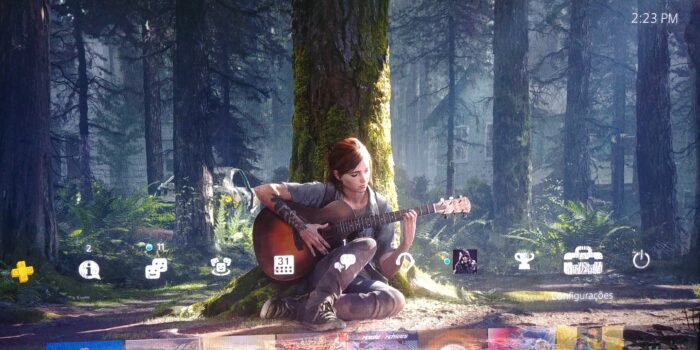 Imagem tema PS4 - The Last of Us àrt II
