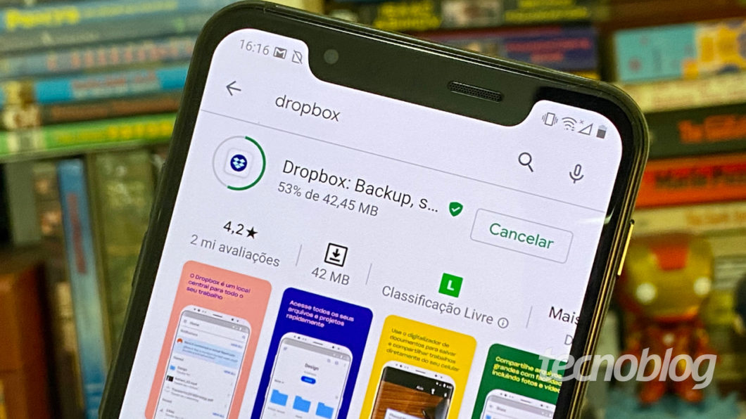dropbox app android icone play store tecnoblog