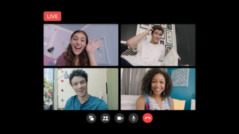 Facebook lança Messenger Rooms Live para transmitir até 50 pessoas ao vivo