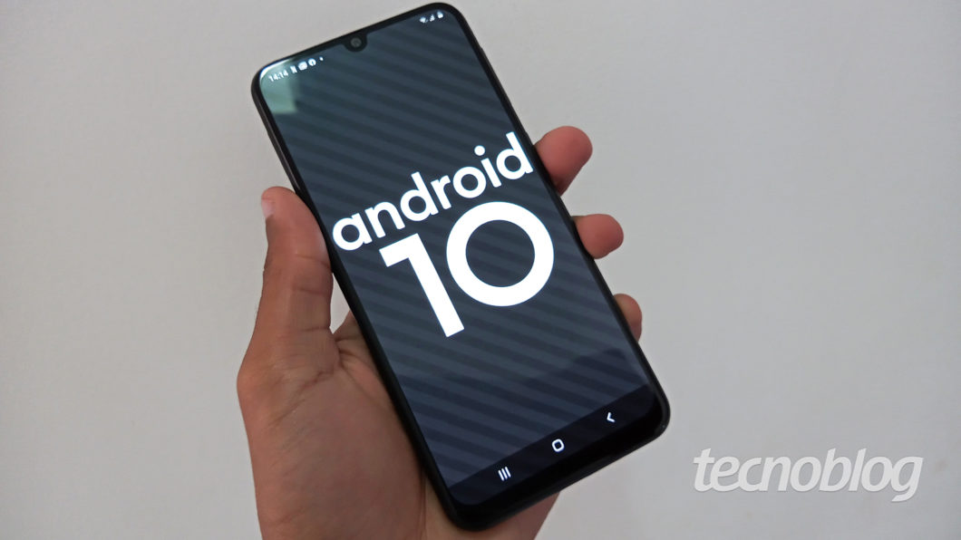 Galaxy M31 rodando Android 10