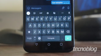 Gboard, teclado do Google, testa escrita inteligente no WhatsApp