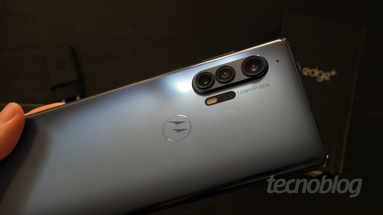 Uma olhada no Motorola Edge+, o retorno da marca aos flagships